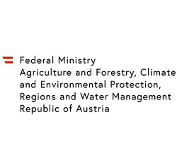 Logo of Austrian Federal Ministry of Agriculture and Forestry, Climate and Environmental Protection, Regions and Water Management